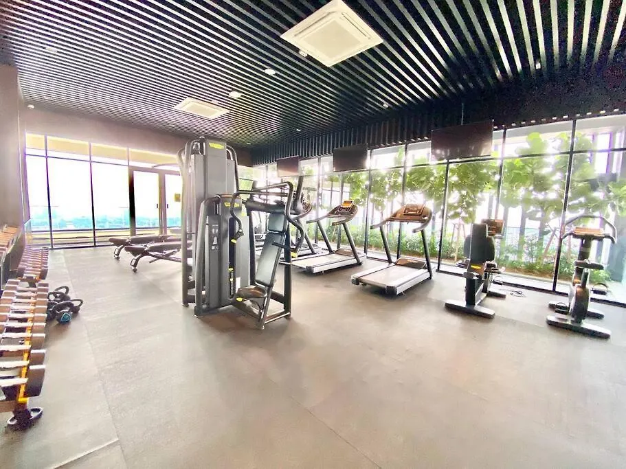 Lejlighed Beacon Executive Suites #Elegant #Skypool #Georgetown #4Pax #2Br 2Bath #1Queen 2Single #Quality Well Maintained #Private Superhost Malaysia